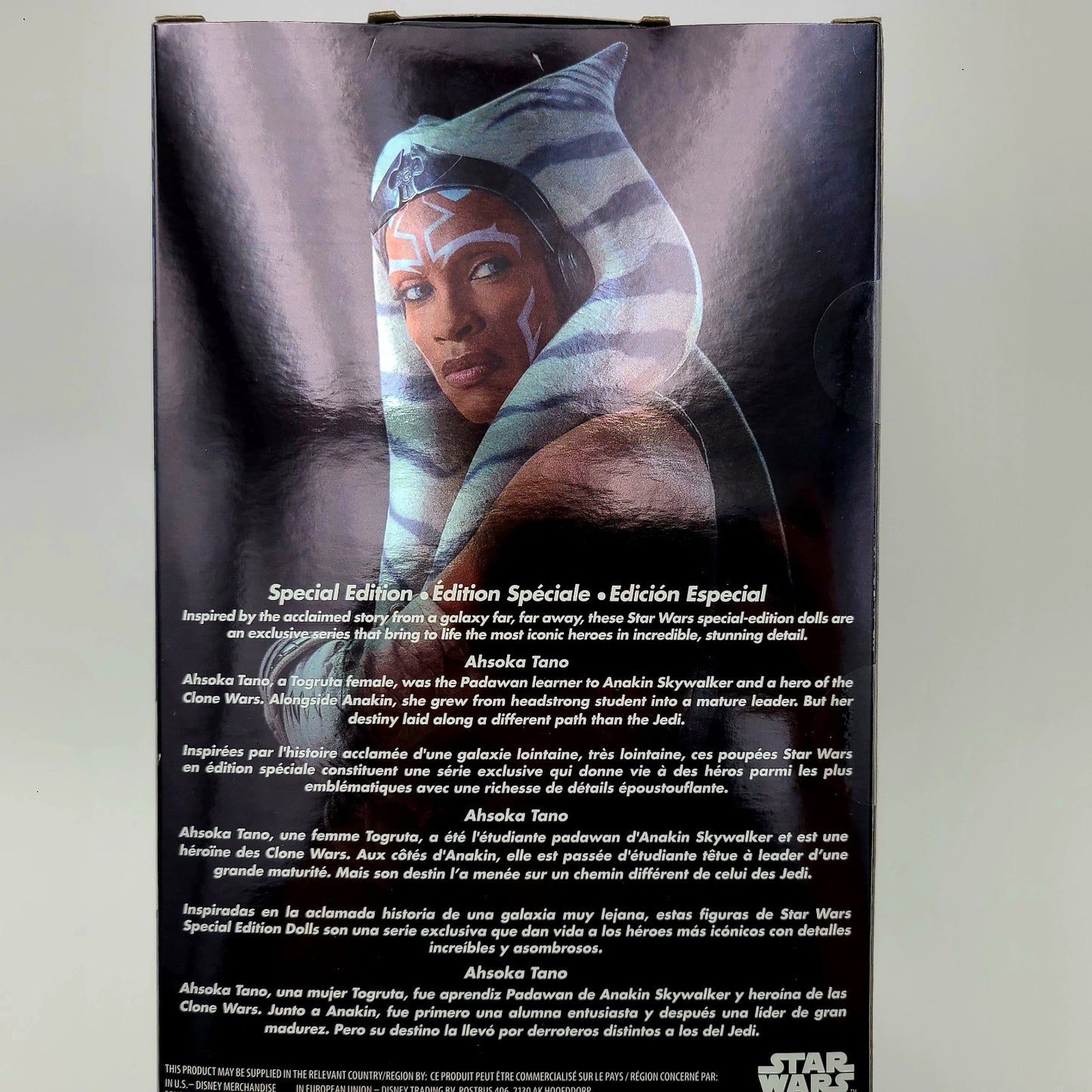 Disney Park 2024 Star Wars Galaxys Edge Ahsoka Tano Special Edition Doll 12” New