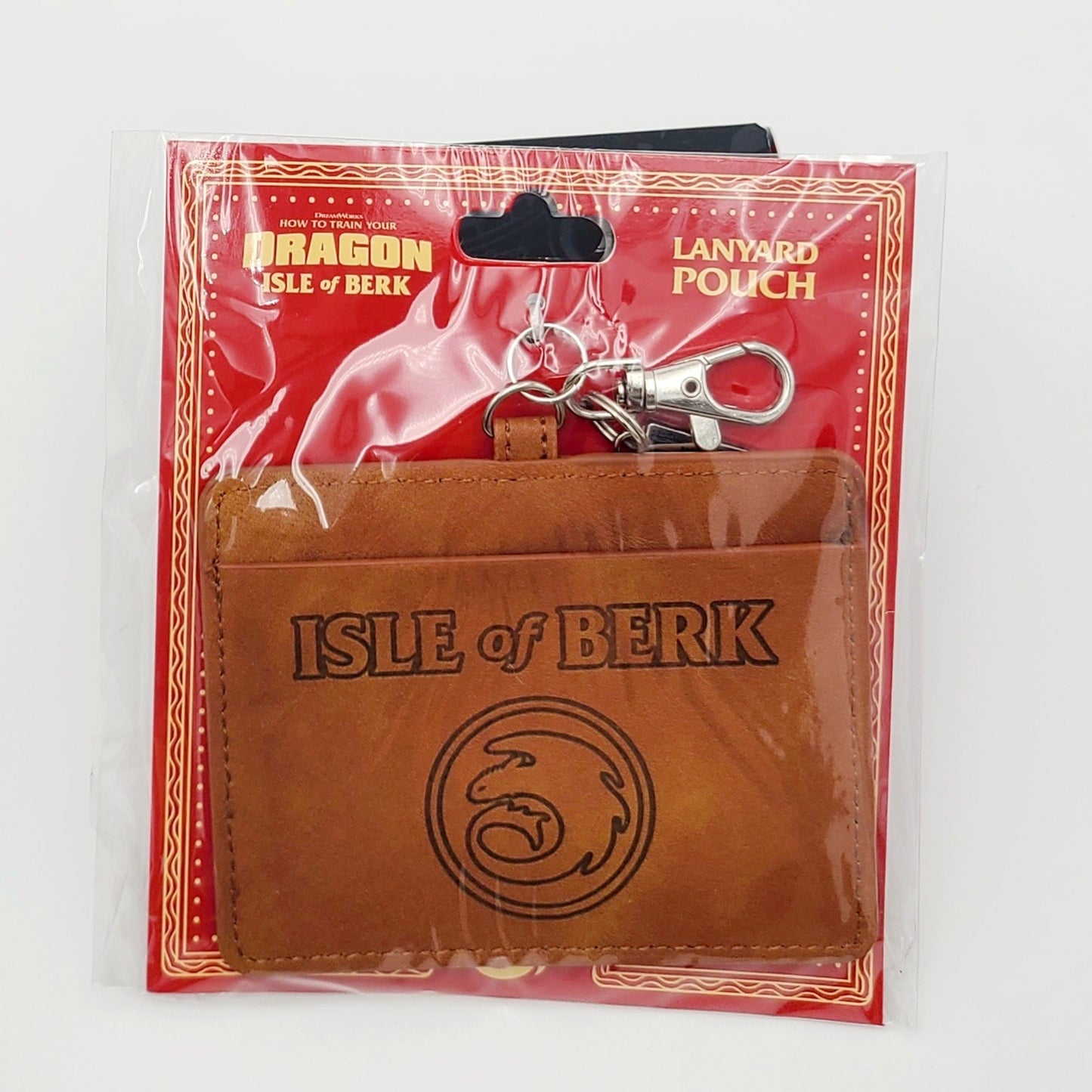 Universal Studios Epic Universe How to Train Dragon Isle of Berk Lanyard Pouch