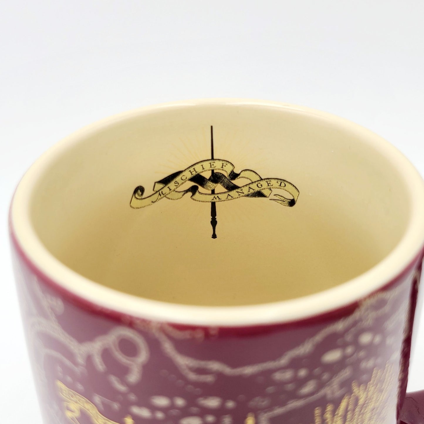*Marauder's Map Mug* Wizarding World Harry Potter Universal Studios Coffee RED