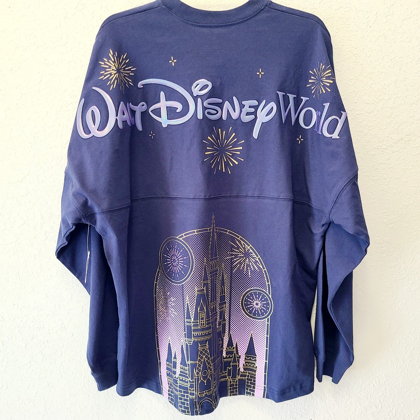LARGE 2025 Disney Parks Walt Disney World Magic Kingdom Castle Spirit Jersey WDW