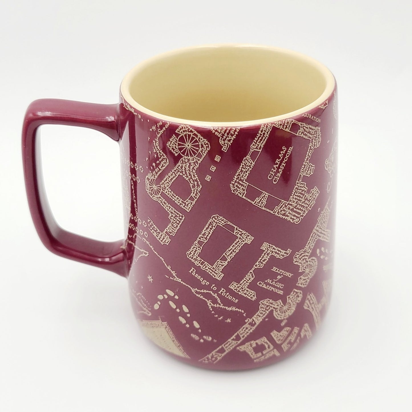 *Marauder's Map Mug* Wizarding World Harry Potter Universal Studios Coffee RED