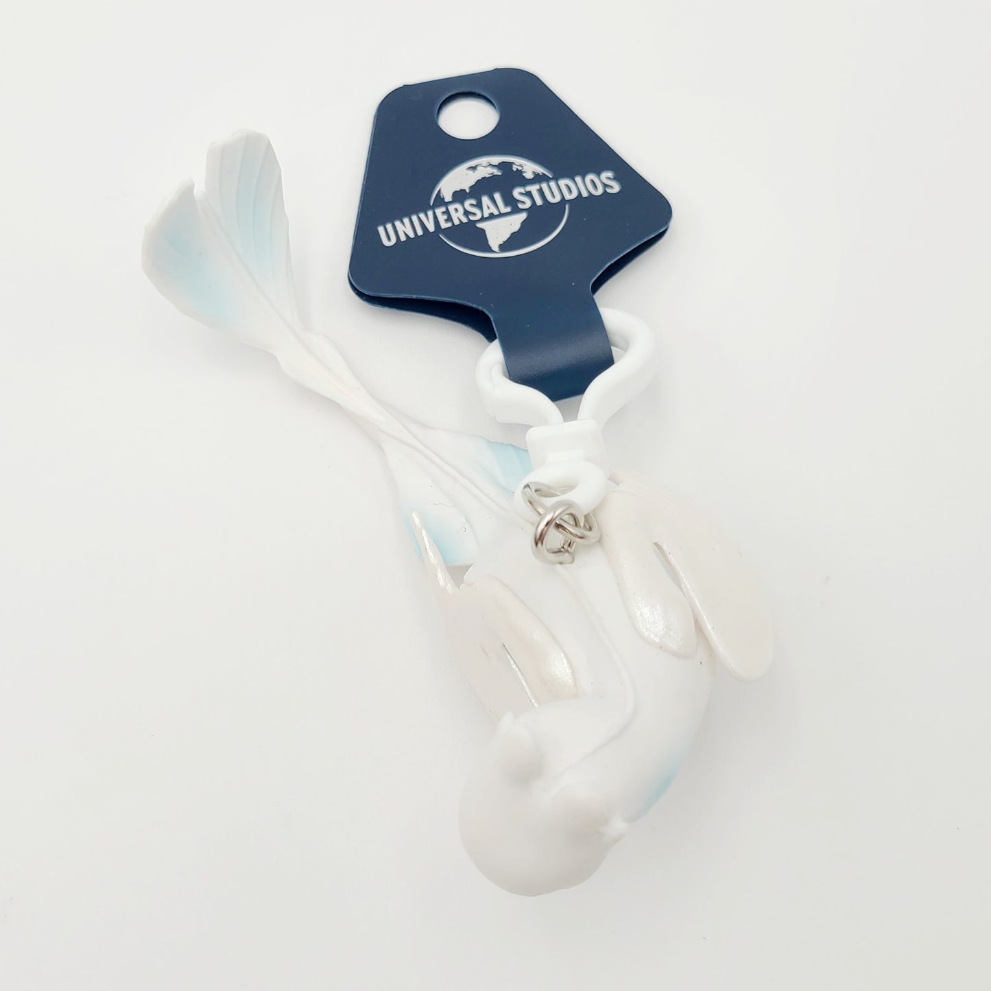 *Light Fury Keychain* Universal Studios Park How Train Your Dragon White NEW