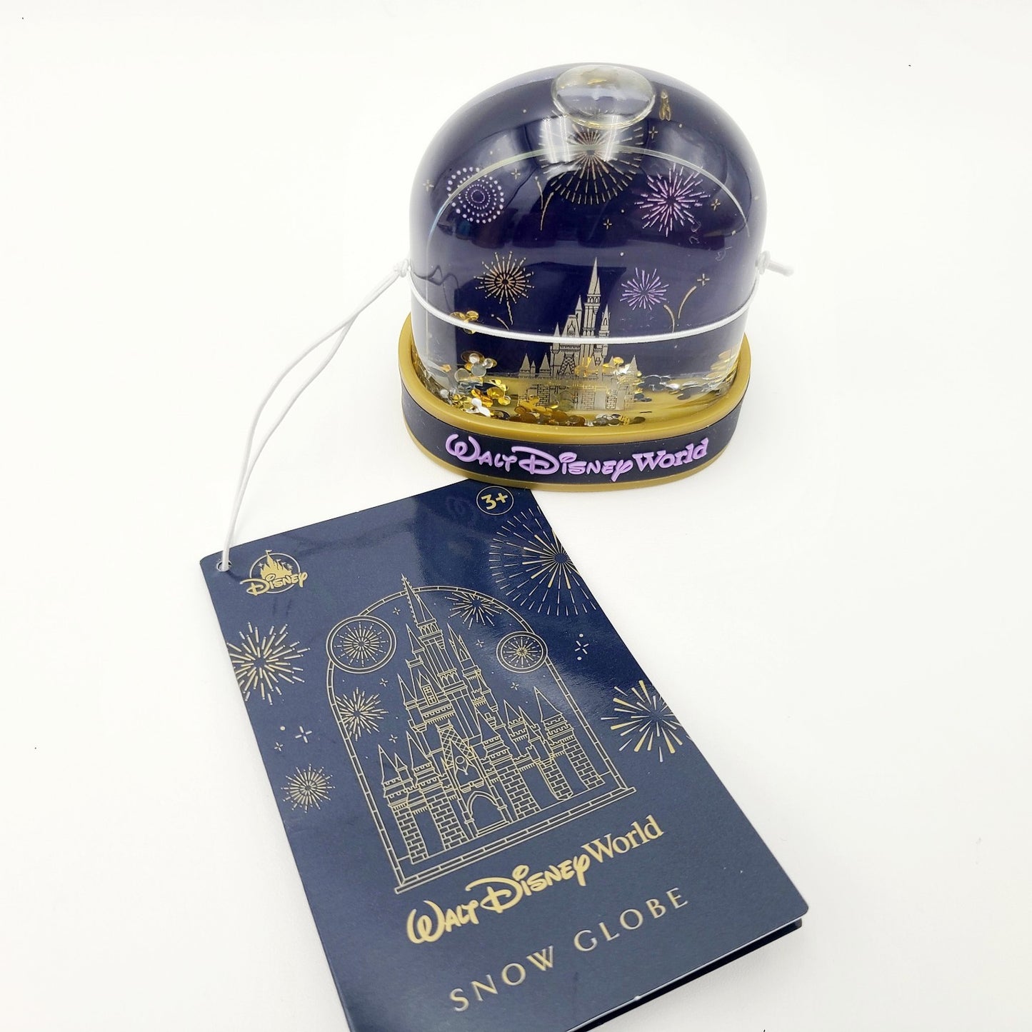 *Mini Snow Globe* 2025 Walt Disney World Parks Fireworks Castle Firework NEW