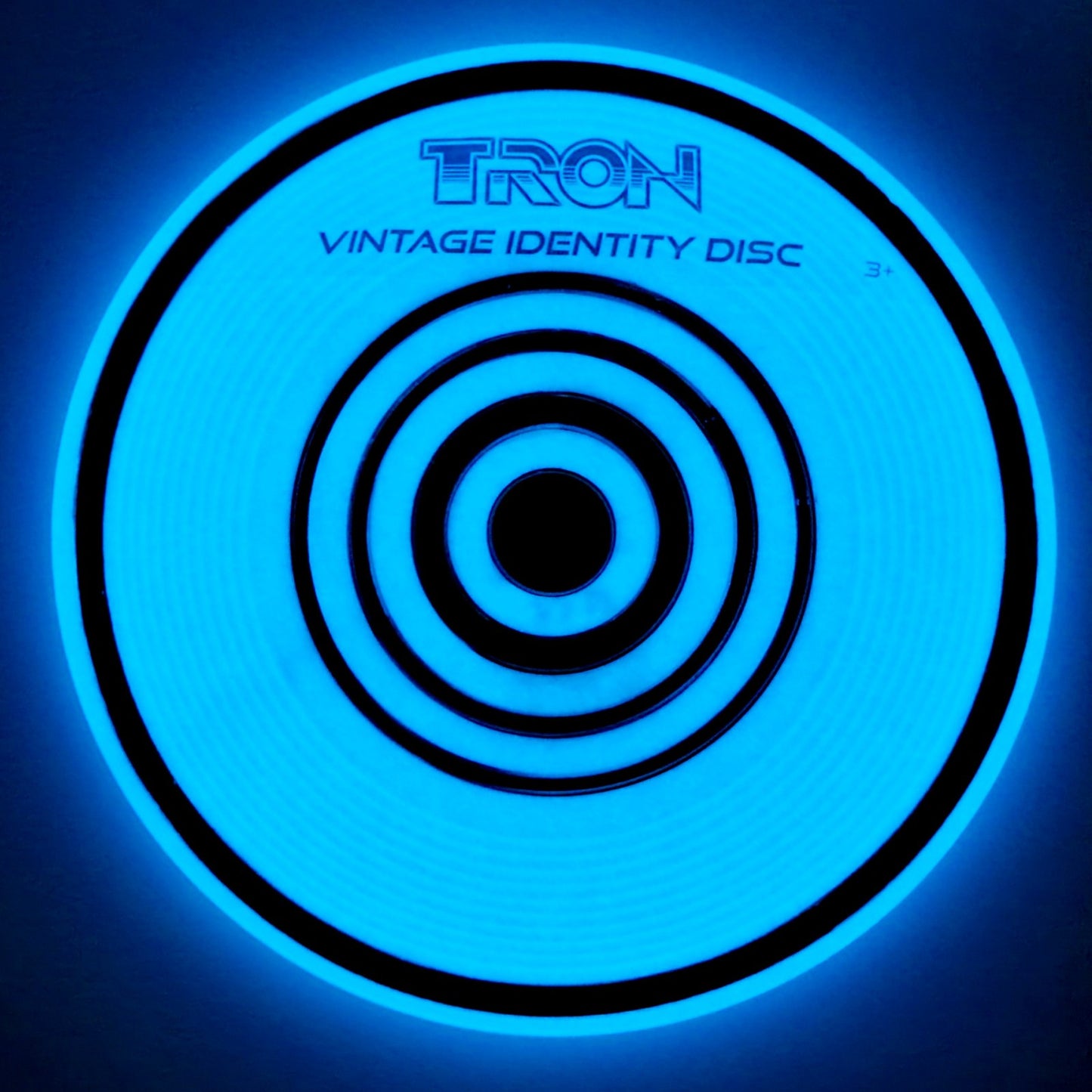 Disney World Parks 2023 TRON Lightcycle Run Small Vintage Identity Disc Frisbee