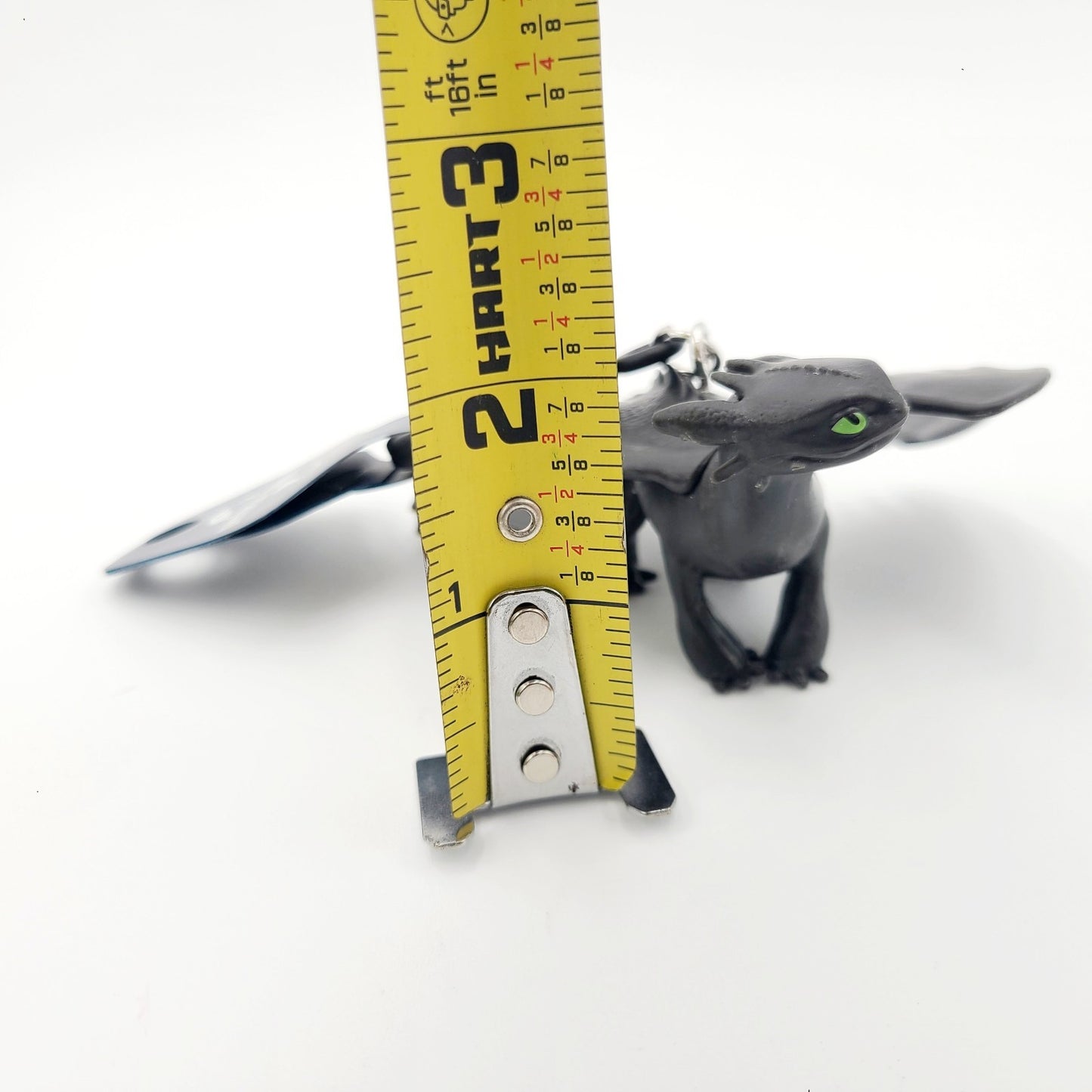 *2 Keychains* Universal Studios Park How Train Your Dragon Toothless Light Fury
