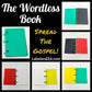 Wordless Book 3D Printed Spread The Gospel Lakeland3D Gold Black Red White Green