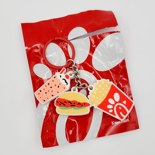 Chick-fil-A Original Christmas Charms Key Chain 2024 LIMITED EDITION Keychain