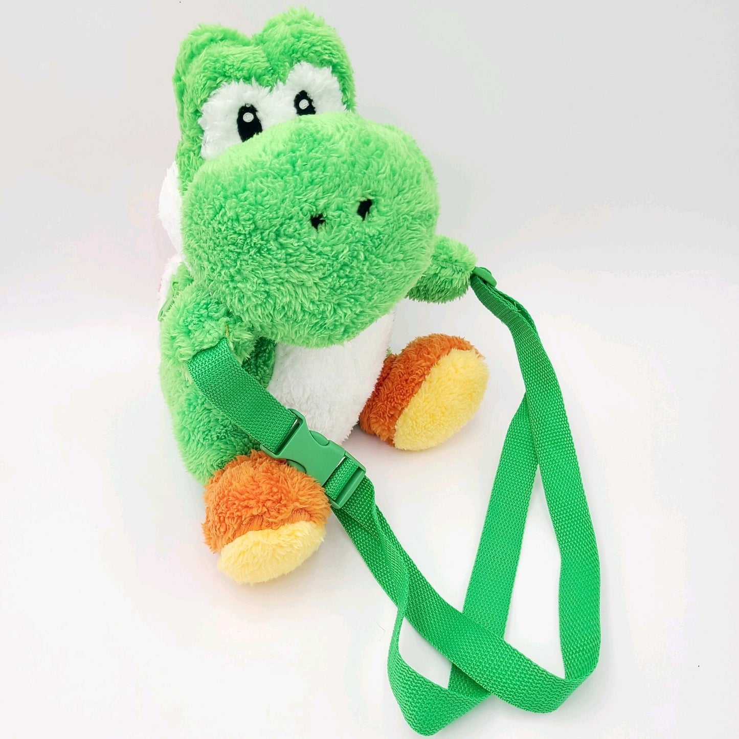 Universal Studios Super Nintendo World Green Yoshi Mini Plush Backpack Exclusive