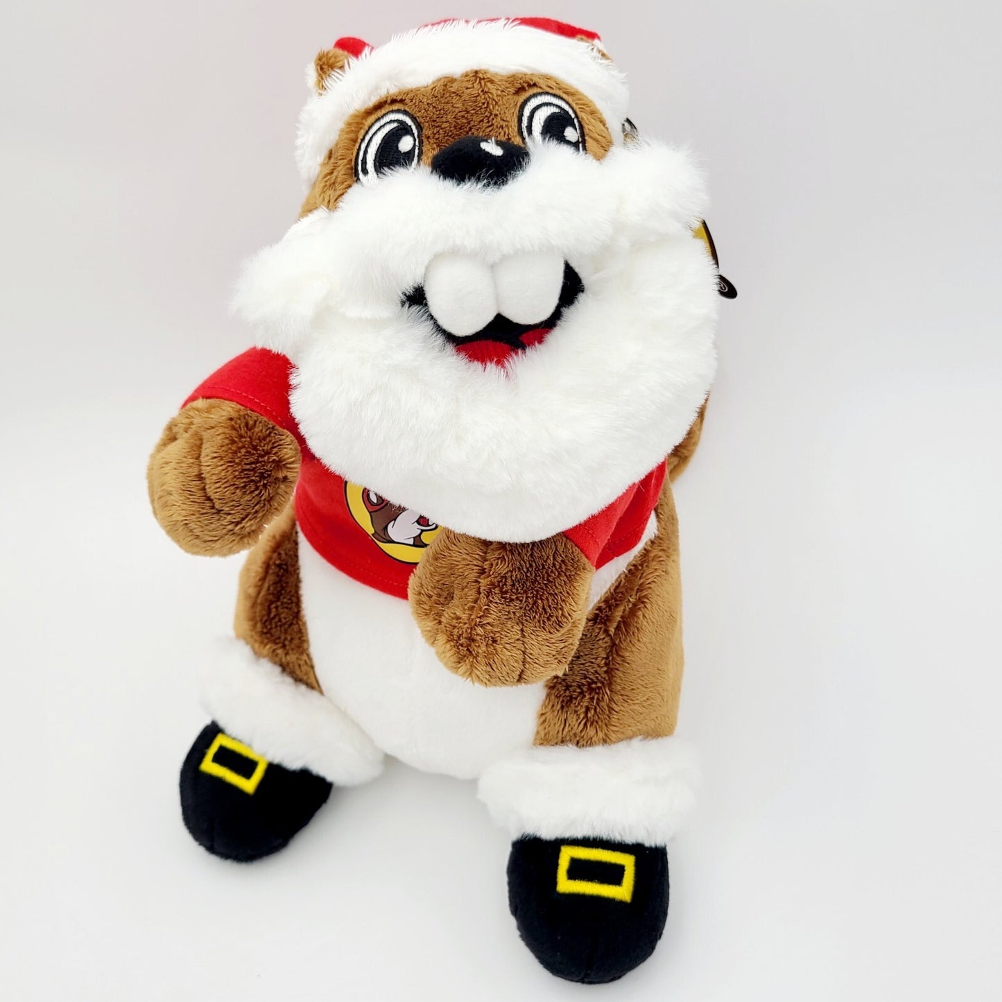 NEW Buc-ee's Santa Beaver Holiday Christmas Hat 10" Plush Stuffed Animal Bucees