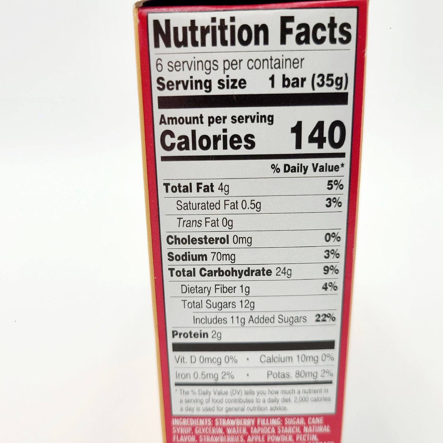 *2 Boxes* Trader Joe’s PB & J Bar Gluten Free Peanut Butter Strawberry Filling