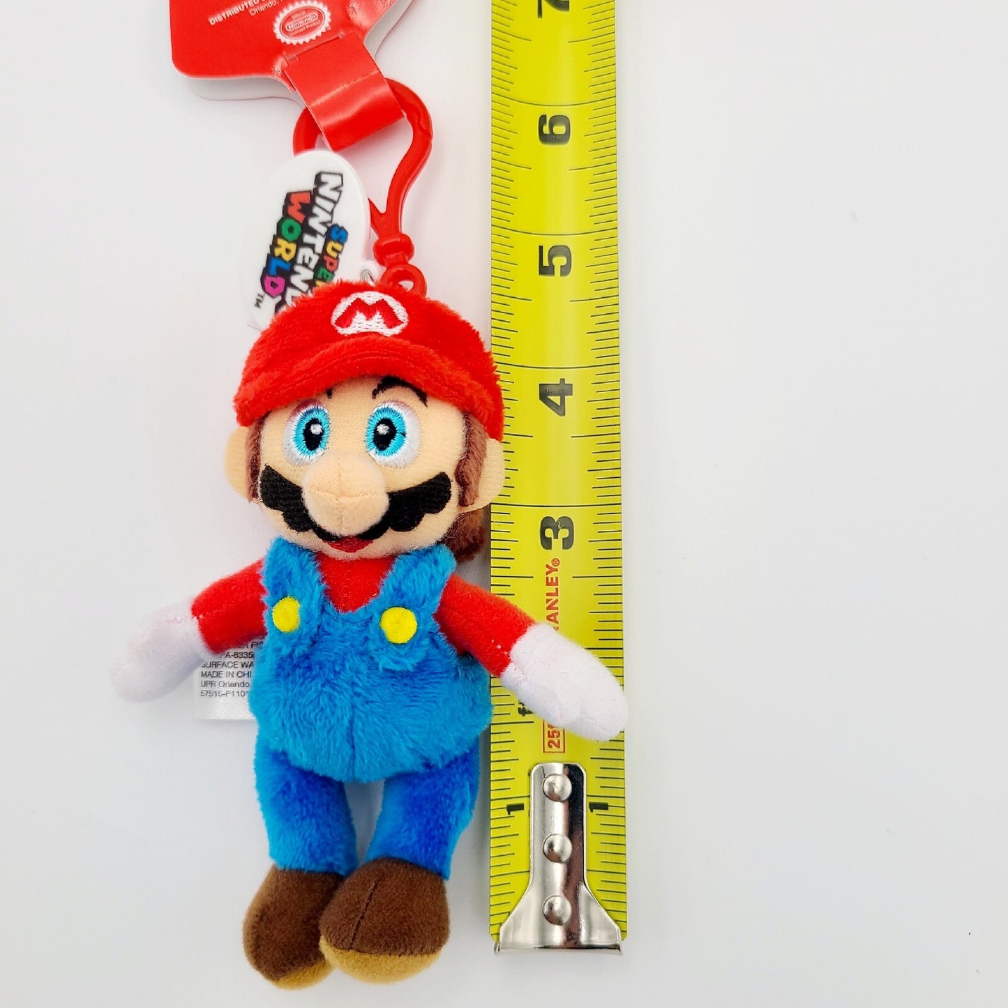 *Mario Plush Keychain* 2024 Universal Orlando EPIC Universe Super Nintendo World