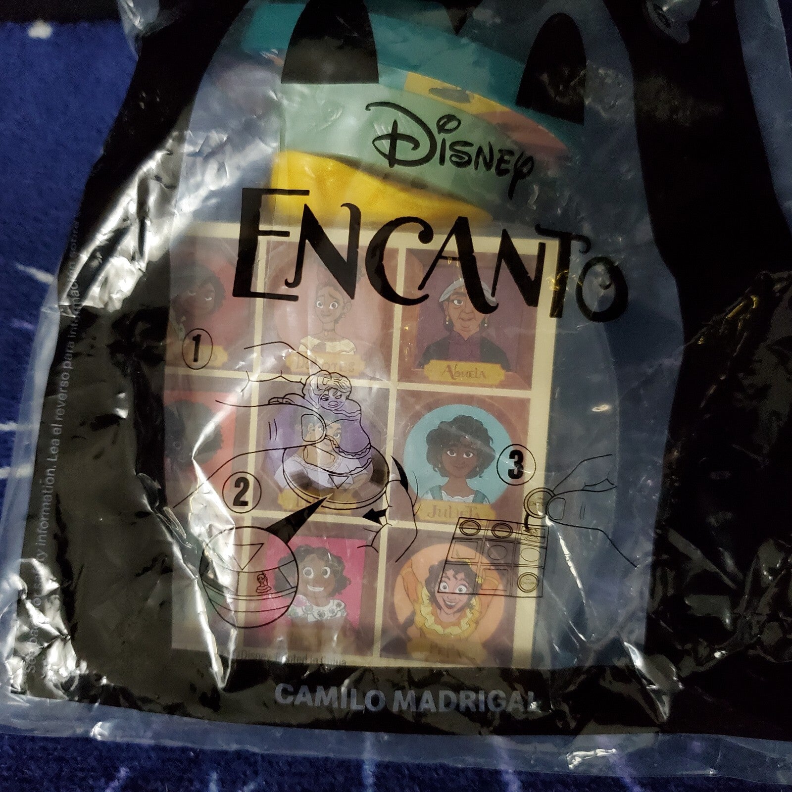 *Bruno & Camilo Madrigal* 2021 Disney Encanto #4 McDonald's Happy Meal Toy NEW