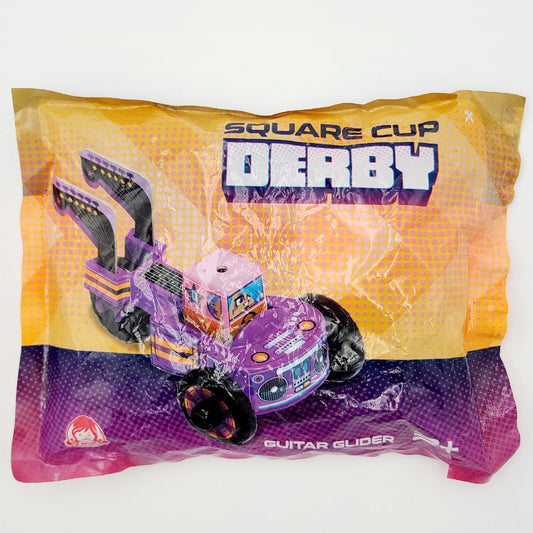 NEW Square Cup Derby Guitar Glider Build Your Own Car Wendy’s Kids Meal Toy 2021