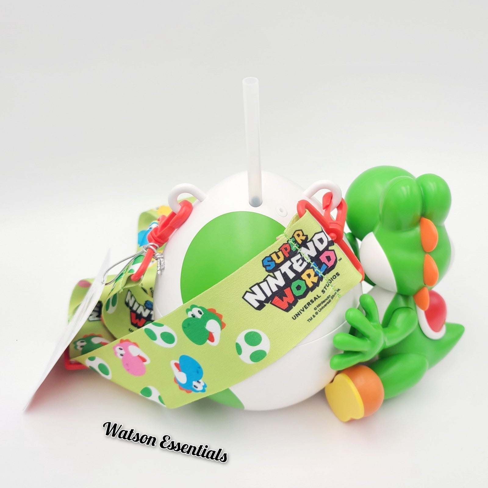 *Yoshi & Egg Sipper* Universal Studios EPIC Fan Fest Super Nintendo World NEW
