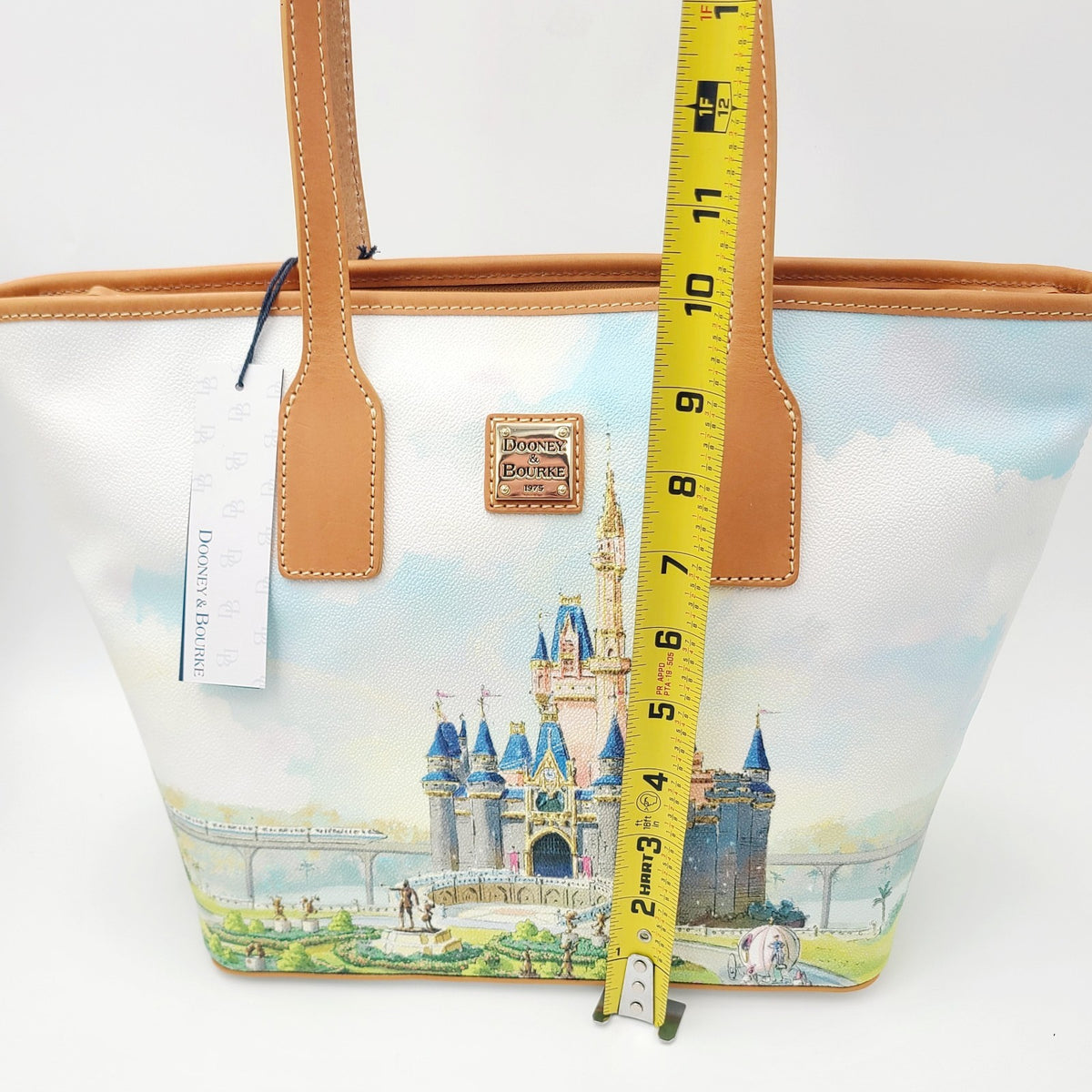 IN HAND 2026 Walt Disney World Parks 55th Anniv Dooney & Bourke Parks Tote Bag