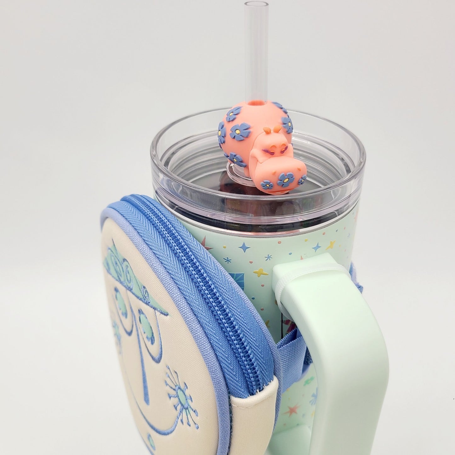 2026 Walt Disney World Park WDW It's A Small World Tumbler Zipper Pouch & Topper
