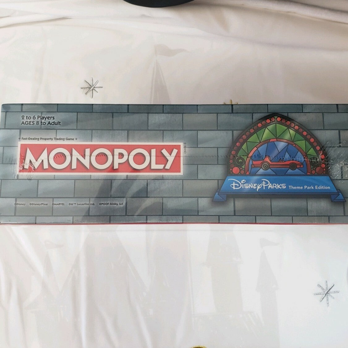 2020 Disney Parks Theme Park Edition Monopoly Game Pop-Up Castle NEW SEALED!