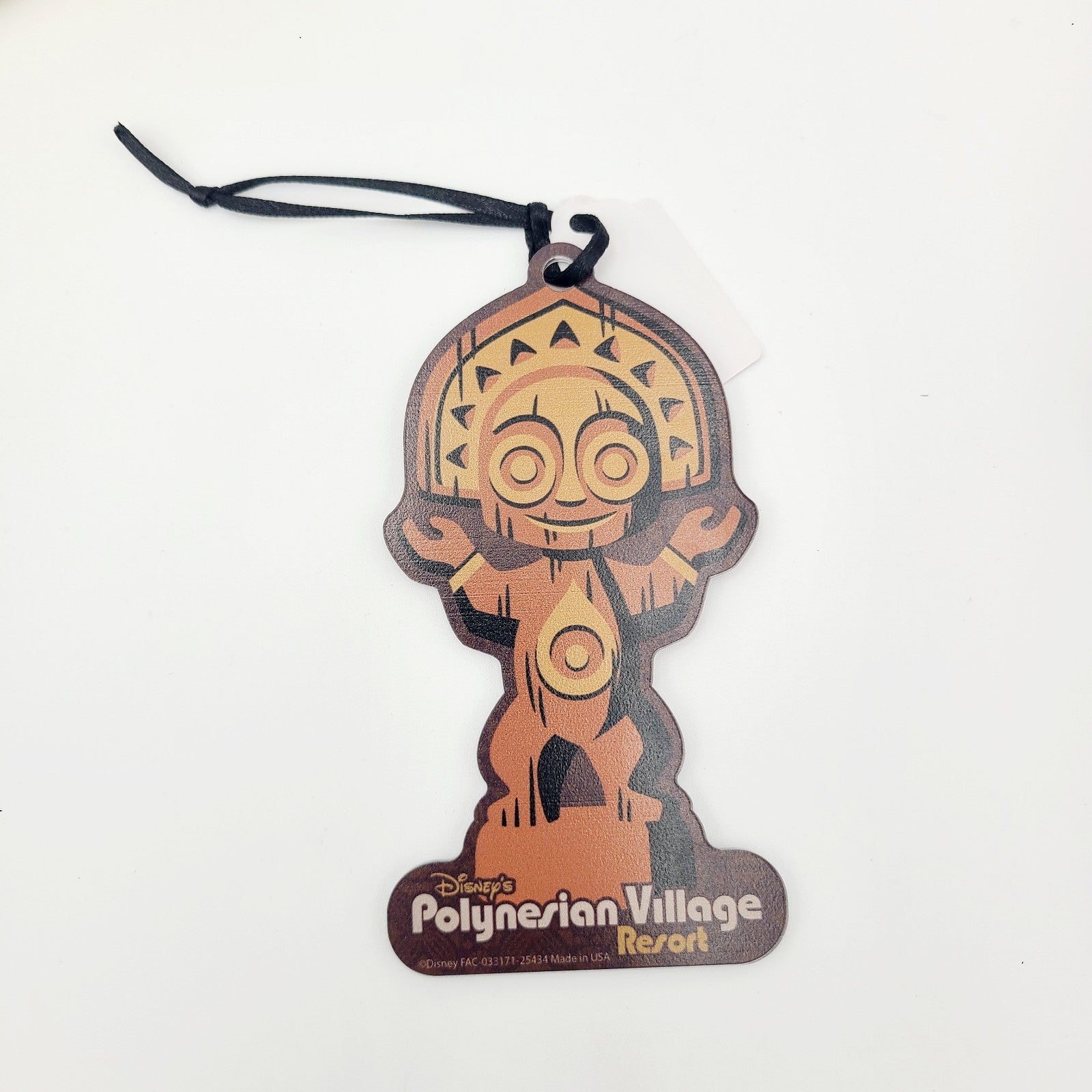 *Ornament* Disney Worls Parks Polynesian Village Resort Tiki Totem Acrylic NEW