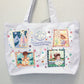 2026 Walt Disney World Parks It’s A Small World Collection Canvas Tote Bag New