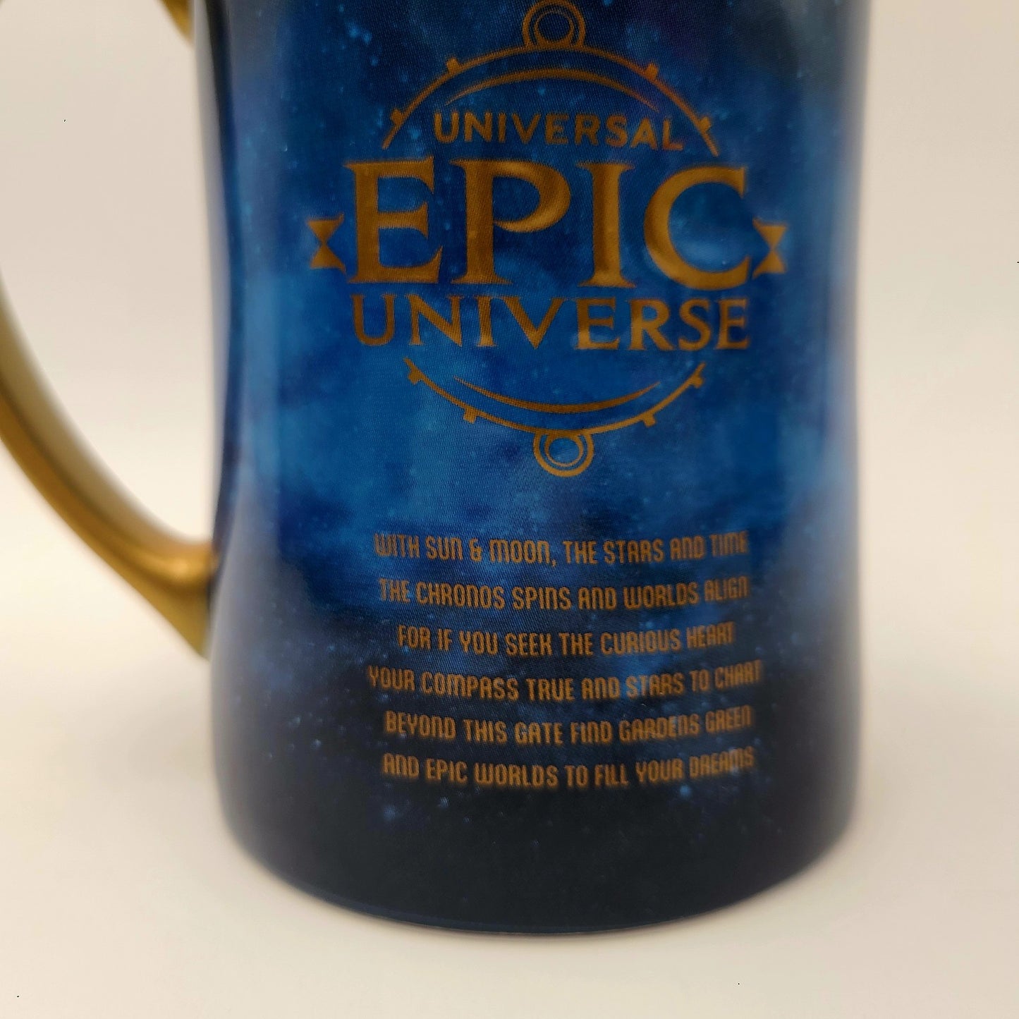 2026 Universal EPIC Universe One Year Anniversary Chronos Logo Mug Exclusive NEW