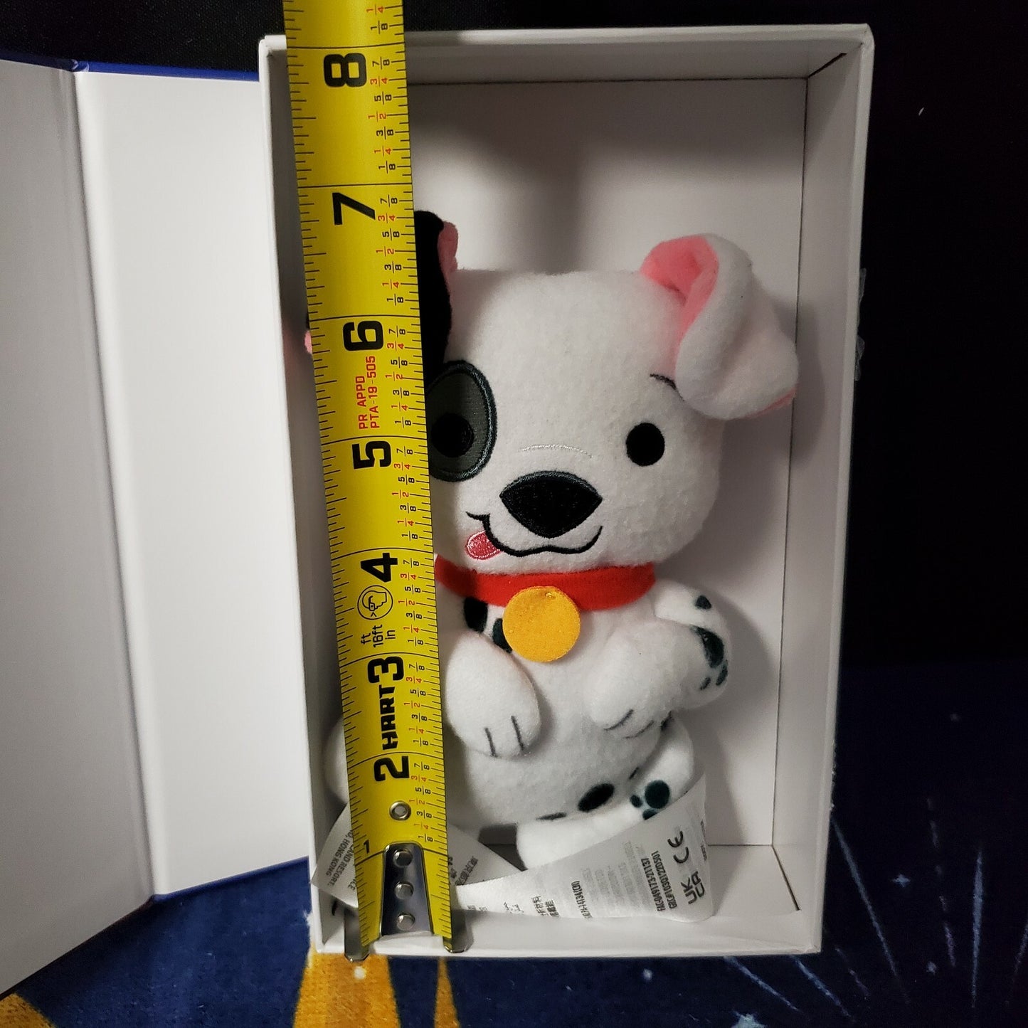 *101 Dalmatians VHS Box & Small Plush Set* Walt Disney World Parks Series 1 NEW