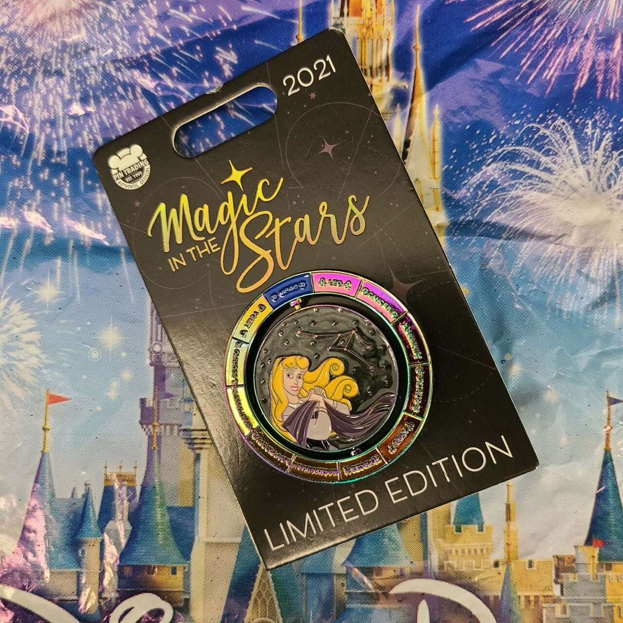 2021 Disney Parks Aurora Sleeping Beauty Magic In The Stars Series LE Pin Aurora