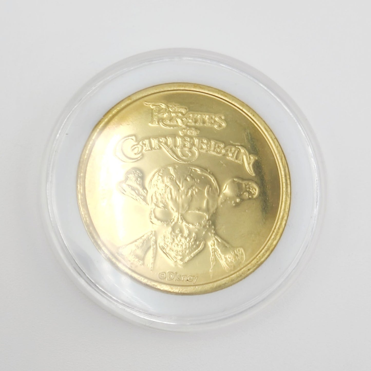 *Stitch Coin* Disney World Parks Golden Color Metal Medallion Pirates Caribbean