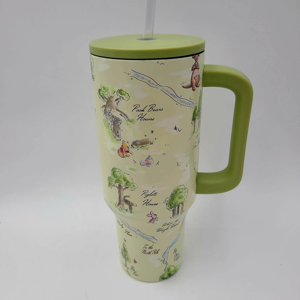 Disney Parks 2026 Winnie The Pooh 100 Acre Wood Metal Tumbler Cup 40oz Tigger