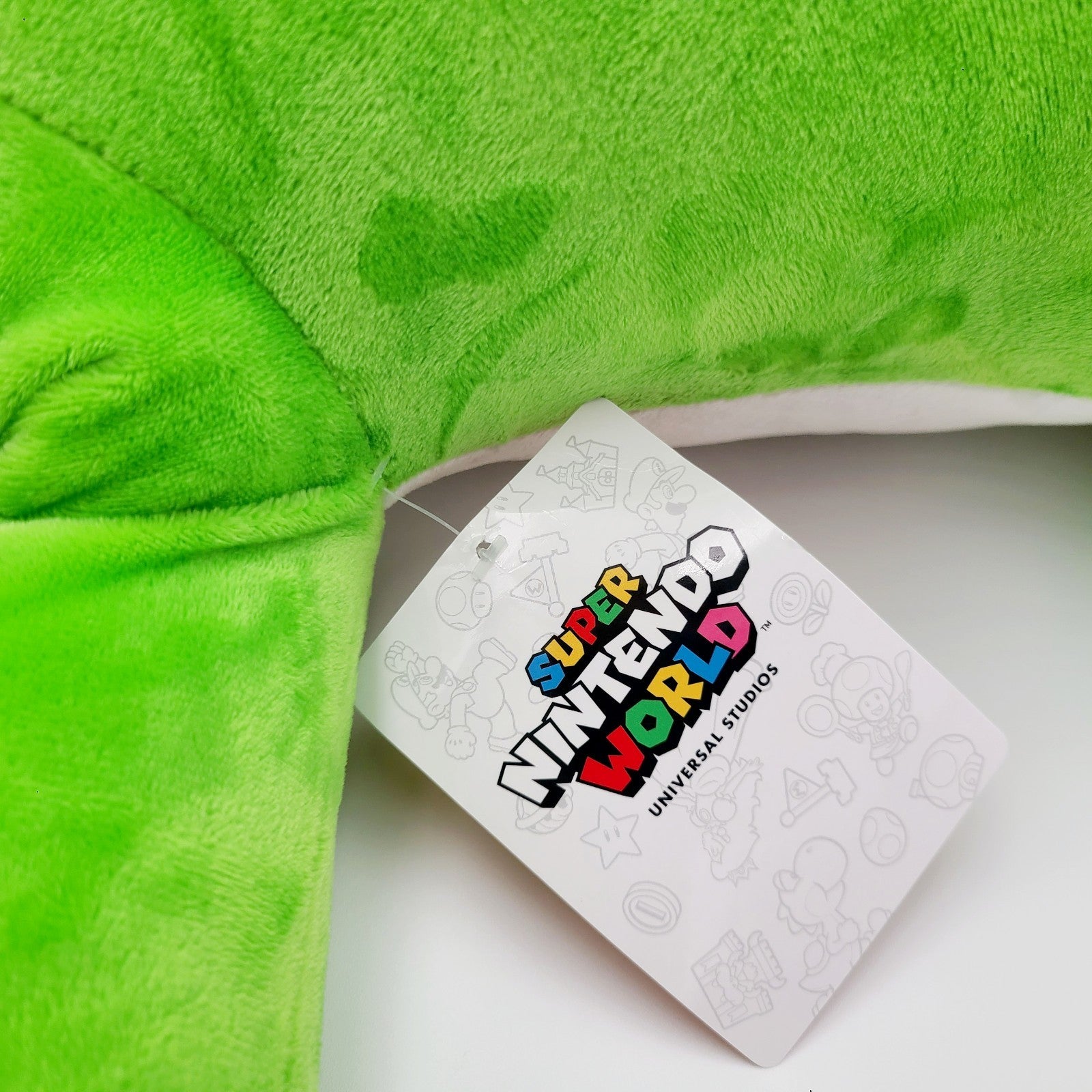 LARGE Yoshi Nintendo World Sleeping Plush Cushion Pillow Green Universal Epic 37