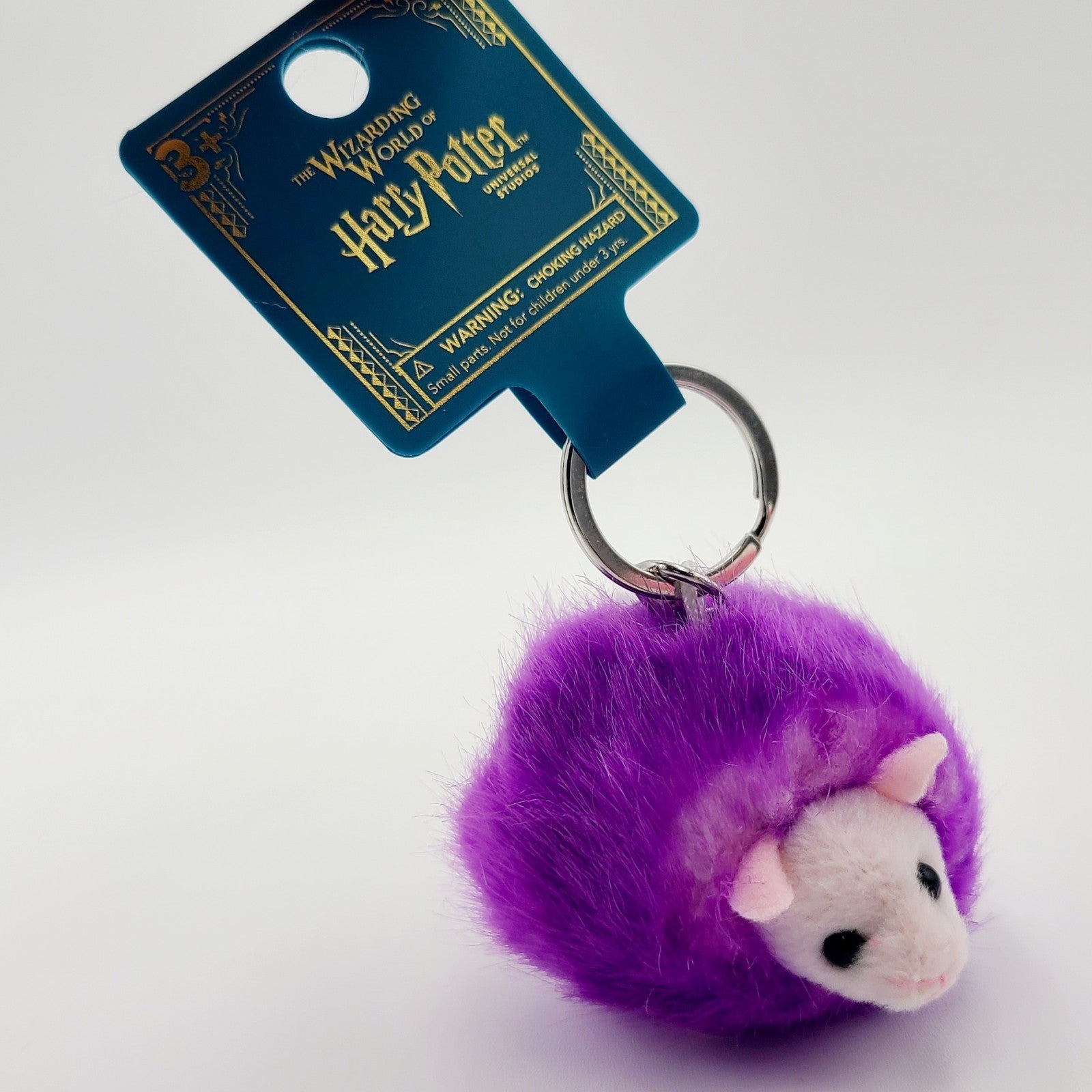 Epic Universe Universal Studio Harry Potter Pygmy Puff Purple Plush Keychain New