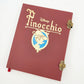 *MINI Journal* 2025 Disney Parks Pinocchio Jiminy Storybook Replica Small Book