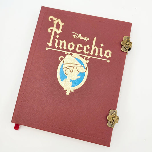 *MINI Journal* 2025 Disney Parks Pinocchio Jiminy Storybook Replica Small Book