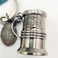 Universal Studios Wizarding World Of Harry Potter Butter Beer Metal Keychain NEW