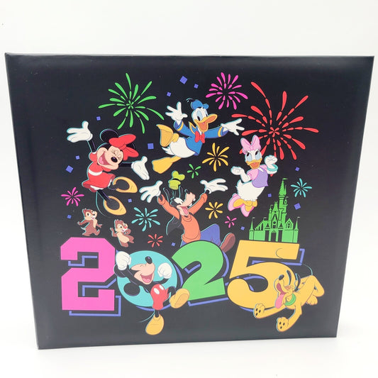 2025 Walt Disney World Parks Mickey Mouse & Friends Photo Album Castle Minnie
