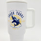 Universal Studios Jaws Shark Tours 40 Oz Tumbler New Orlando Florida 50th Anniv