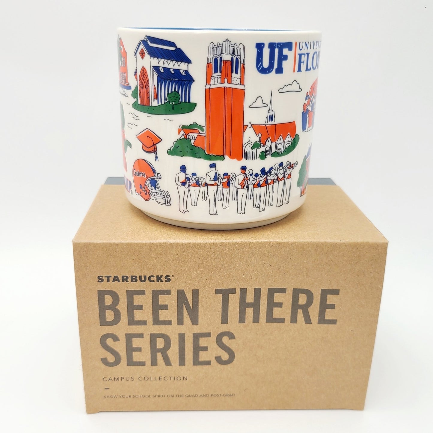 Starbucks University of Florida Gators Ceramic Been There Series Coffee Mug Cup
