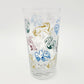 Universal Studios Harry Potter School Crest Gryffindor Lion Slytherin Glass Mug