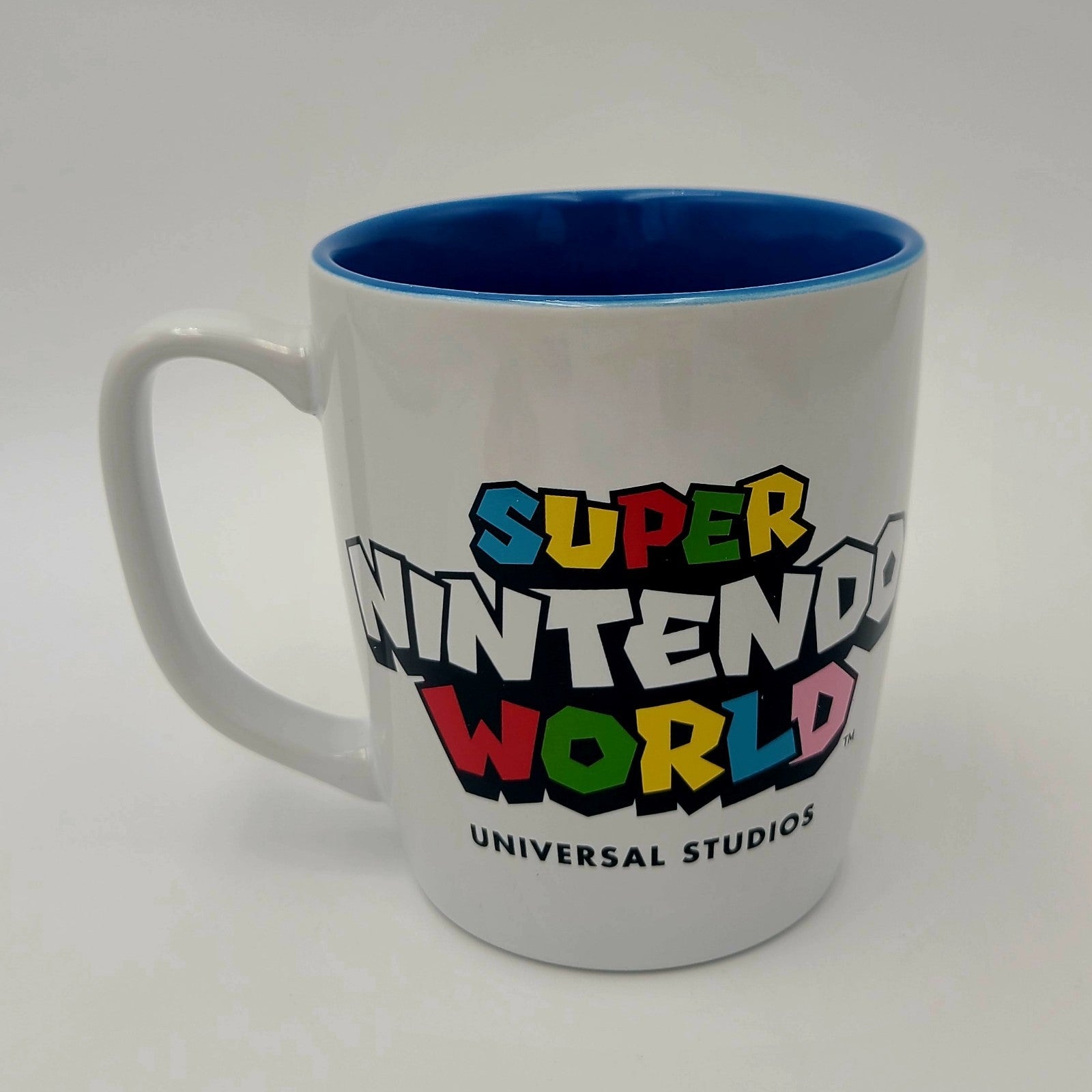 *Toad Mug* Nintendo World EPIC Universal Studios Ceramic Face Blue Mushroom NEW