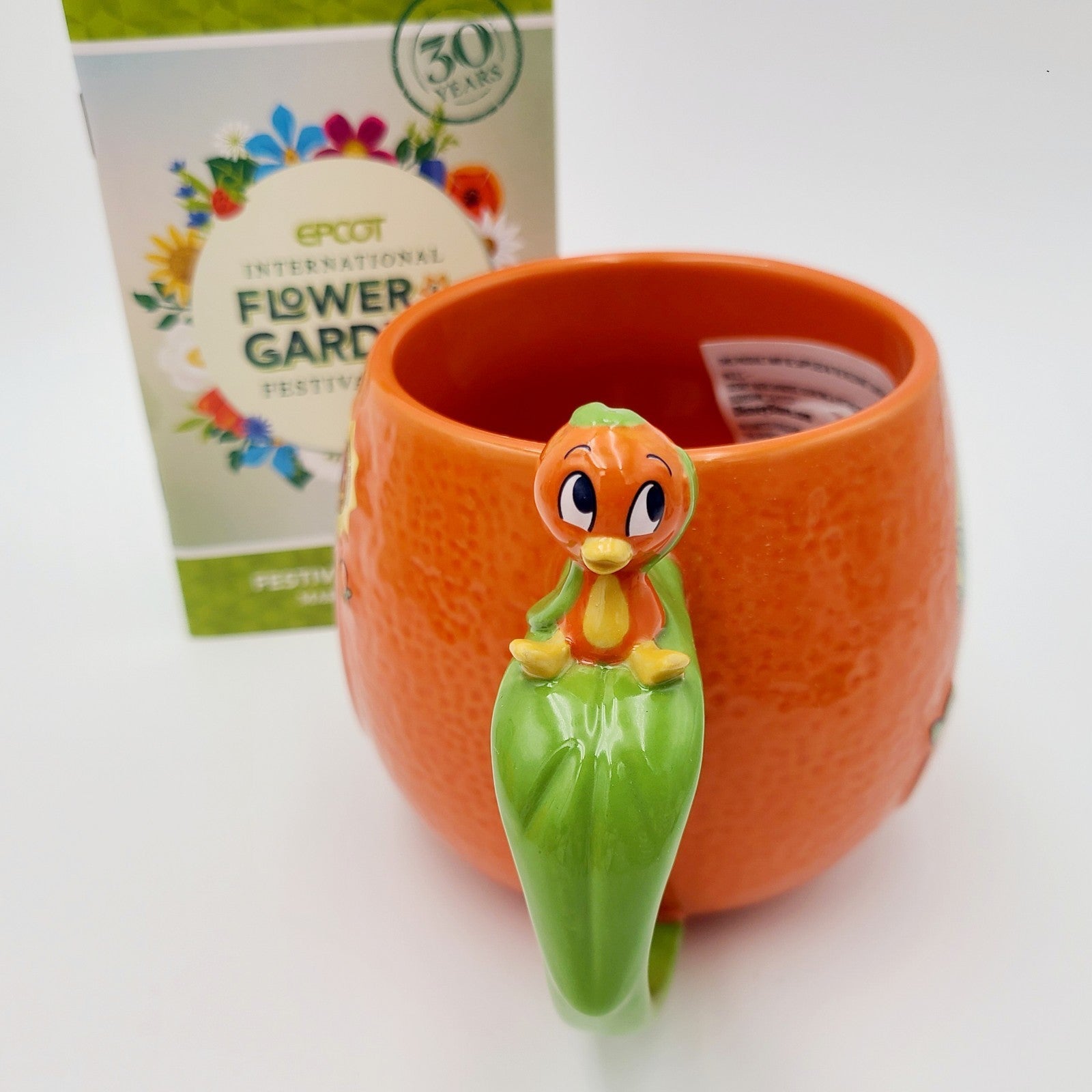 *Orange Bird Mug* Disney Parks 2025 EPCOT Flower & Garden Festival 30 YEARS NEW
