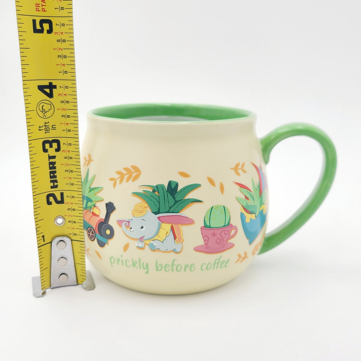 2026 Disney Parks WDW Prickly Before Coffee Cup Mug Cactus Ride Vehicles Dumbo