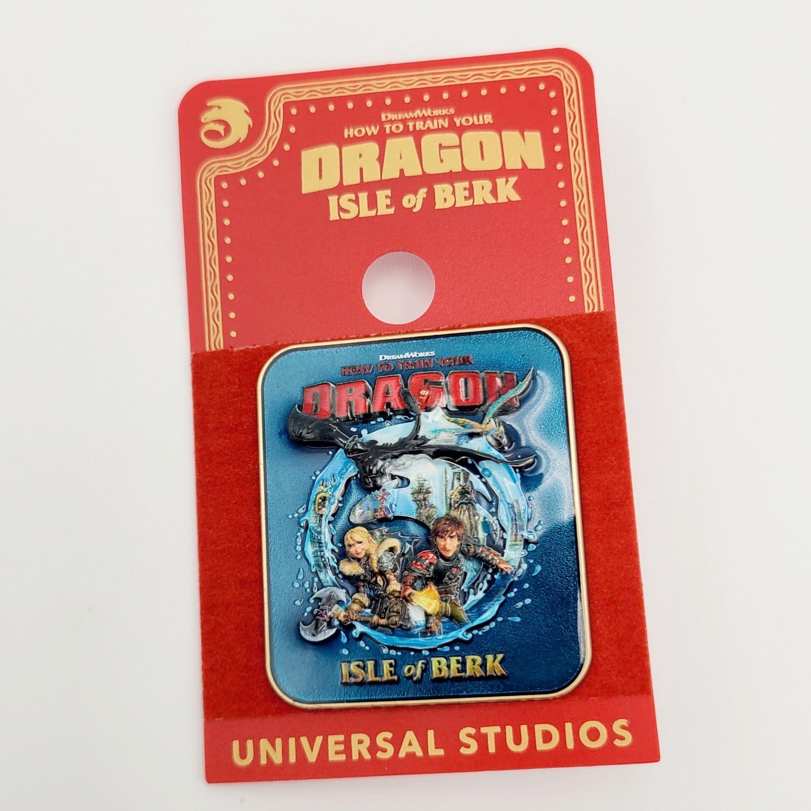 2024 Universal Orlando EPIC Universe How To Train Your Dragon Preview Pin NEW