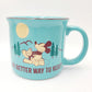 Walt Disney World Parks Mickey Mouse ''No Better Way to Reset'' Coffee Mug NEW