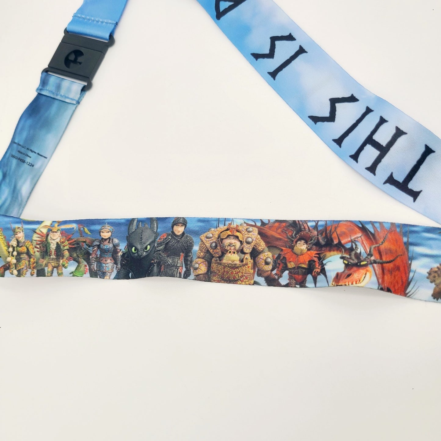 Universal Orlando Epic Universe How To Train Your Dragon This Is Berk Lanyard