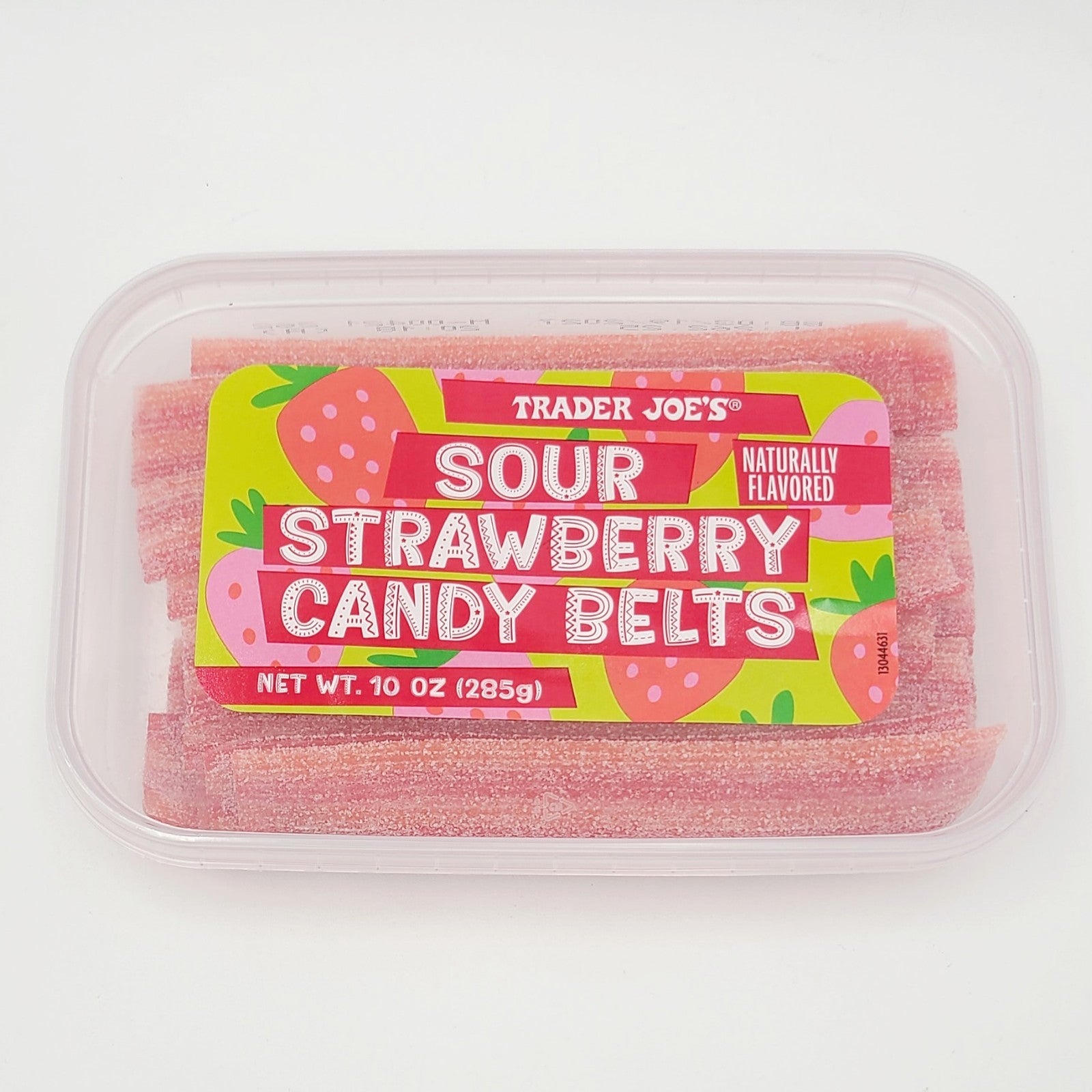 *2 Packs* Trader Joe’s Sour Strawberry Candy Belts 10 oz  Fresh Vegan Candy NEW