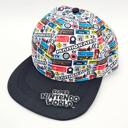 Universal Studios EPIC Super Nintendo World Mario Kart Cap Truck Hat Adult Mario