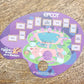 2022 Disney Parks EPCOT Festival Of The Arts Scavenger Hunt Map Stickers Figment