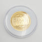 TRON Lightcycle Coin Disney Park Flynns Arcade Golden Color Metal Medallion WDW