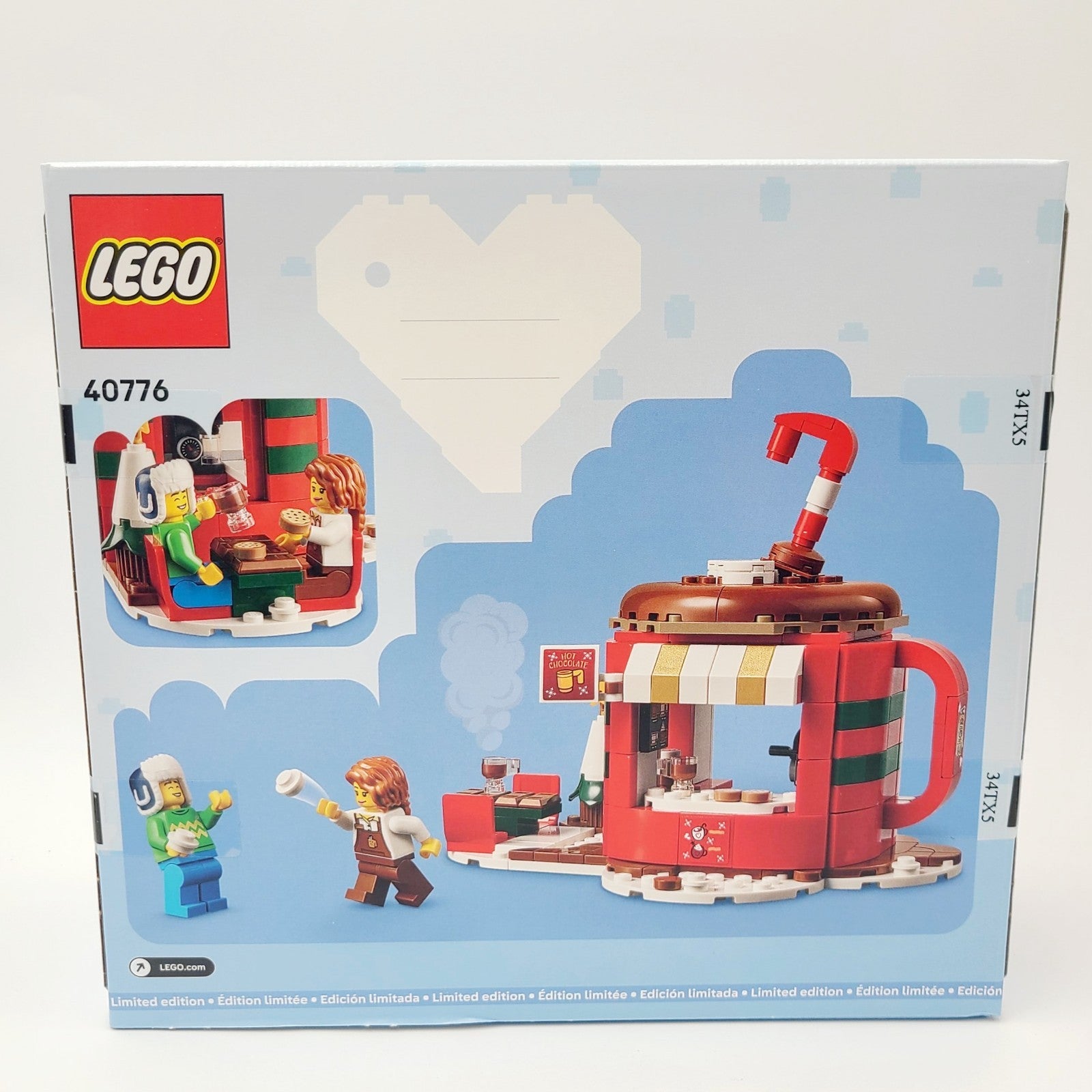 IN HAND Lego 40776 Hot Chocolate Cocoa Stand Limited Edition New Sealed 256 Pcs