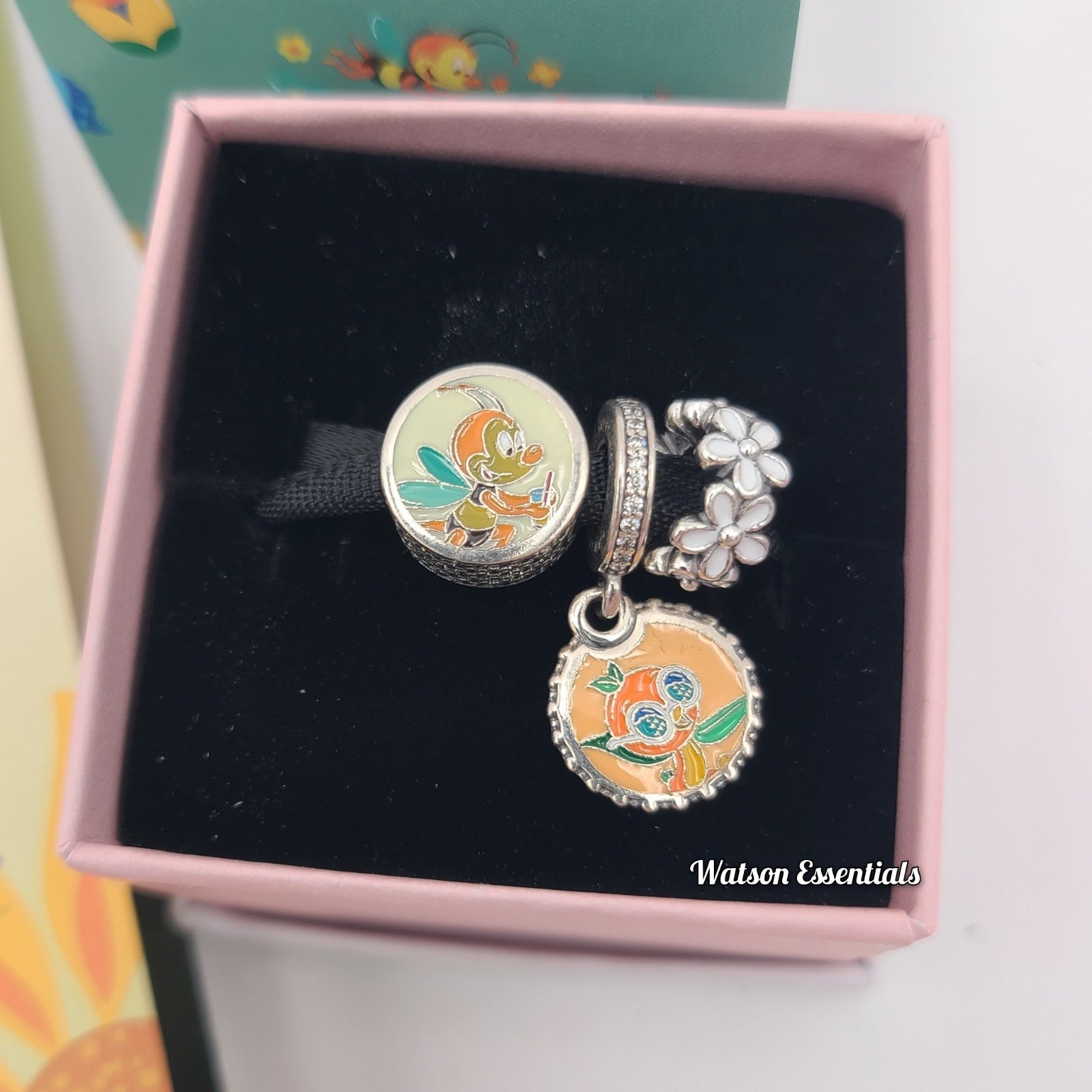 Pandora Set + Floral 2026 Disney Park Epcot Flower Garden Fest Orange Bird Spike