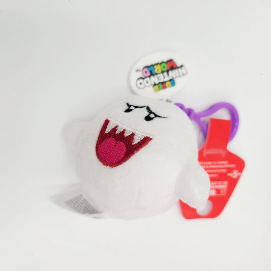Boo Plush Keychain Universal EPIC Universe Super Nintendo World Backpack Clip